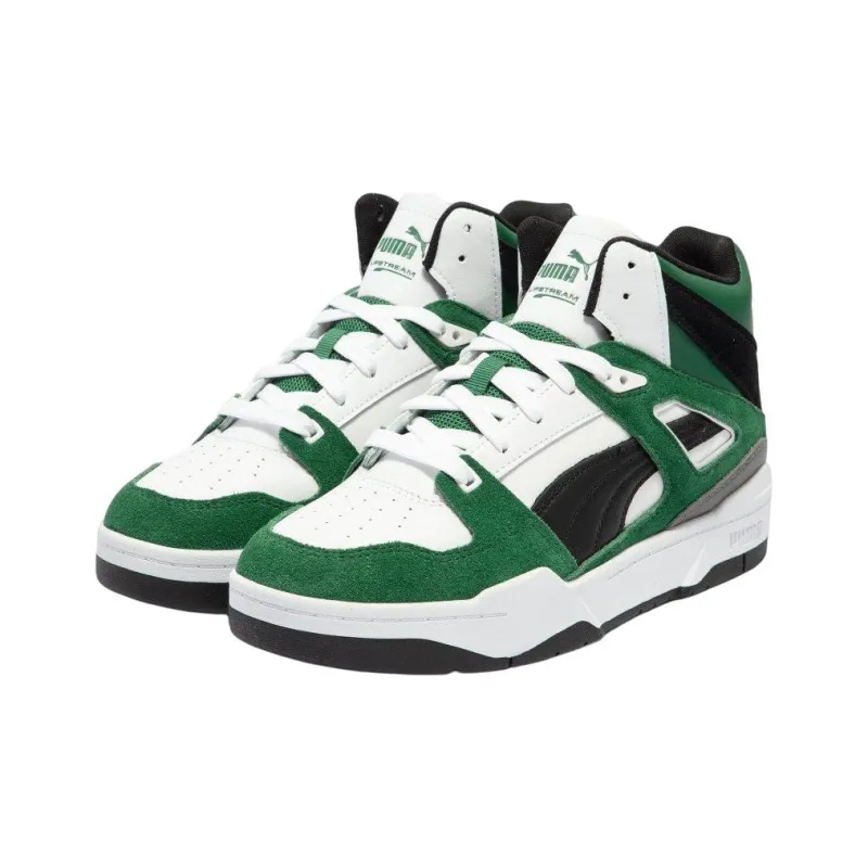 PUMA Slipstream Hi Heritage 'White Green Black'-2