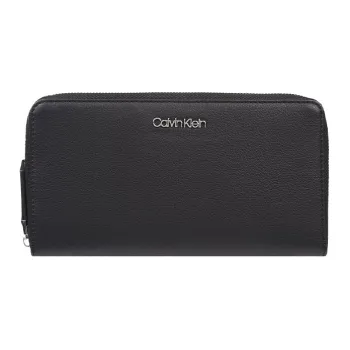 CK/Calvin Klein Polyurethane Wallet Women's Black