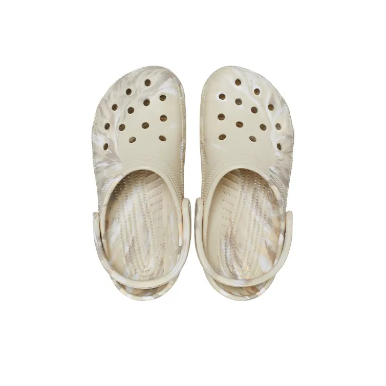 Crocs Classic Marbled Clog 'Bone & Multi'-3