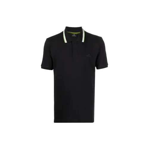 Paul Smith Polo Shirts Men Black