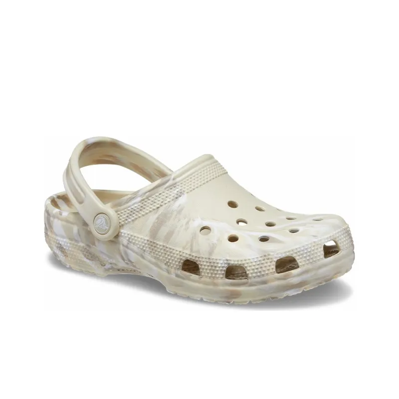Crocs Classic Marbled Clog 'Bone & Multi'-2
