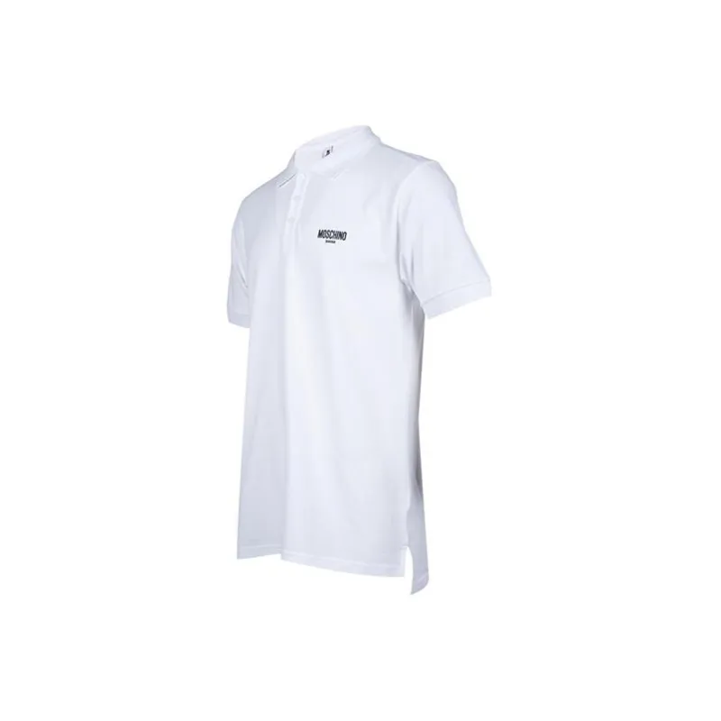 MOSCHINO Logo print Polo Shirt-2