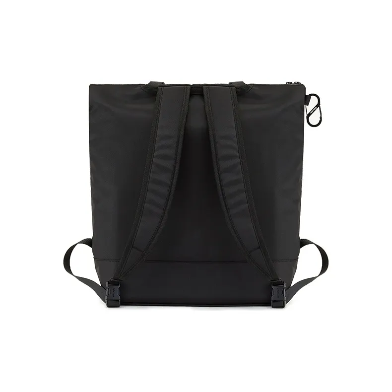 Subcrew Polyester Tote Bag Shopping Bag Helmet Bag One Shoulder Portable Backpack Large Size Unisex Black-2