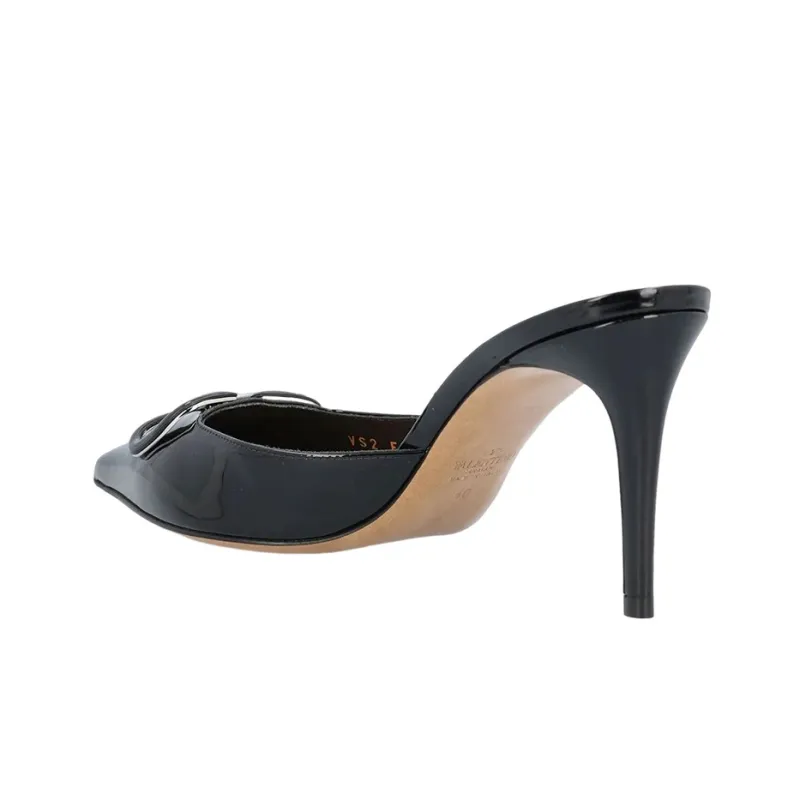 Valentino VLogo Plaque Slip-On Mules Women's-4