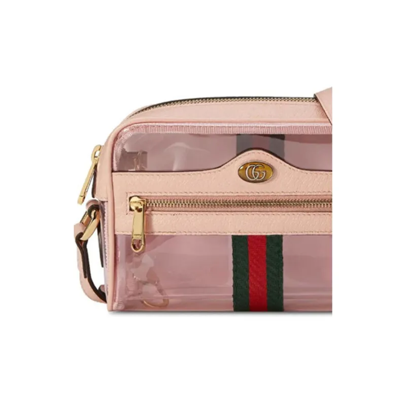 GUCCI Ophidia Mini Transparent Bag-4
