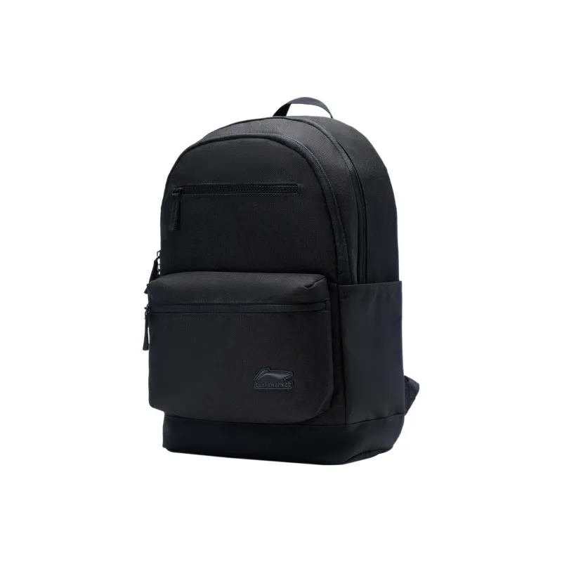 LiNing Sportlife Polyester Backpack Regular Unisex Black-1