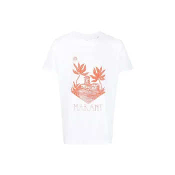 ISABEL MARANT T-Shirts Men White
