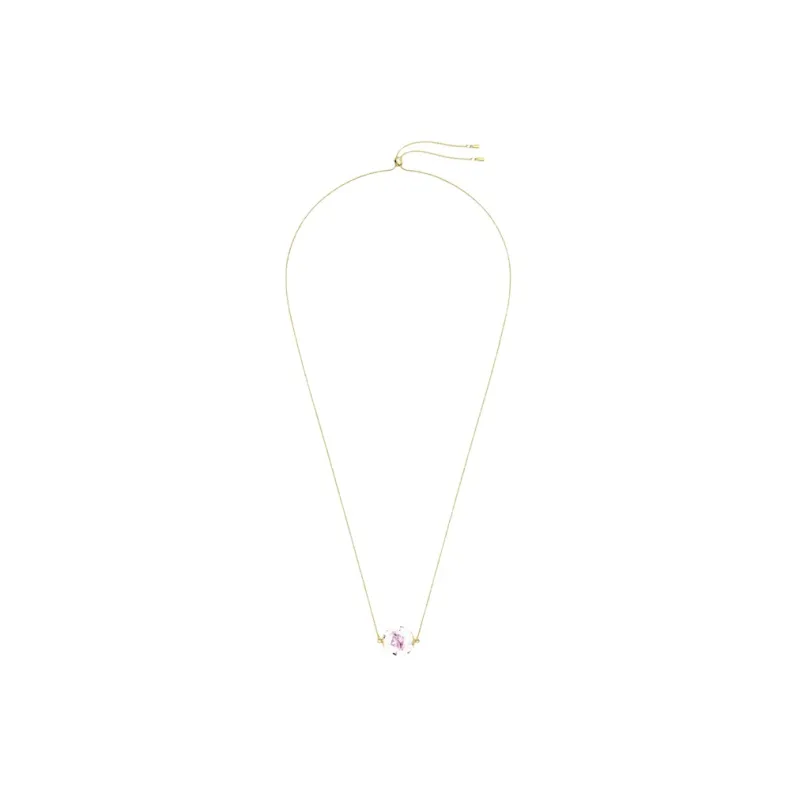 Swarovski Curiosa Necklaces Women's Gold/Pink-1