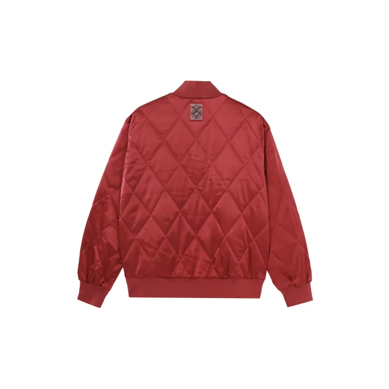 Nike Puffer Jackets Women's Fir Wood Red-1