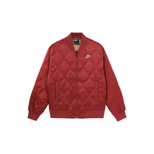 Nike Puffer Jackets Women's Fir Wood Red