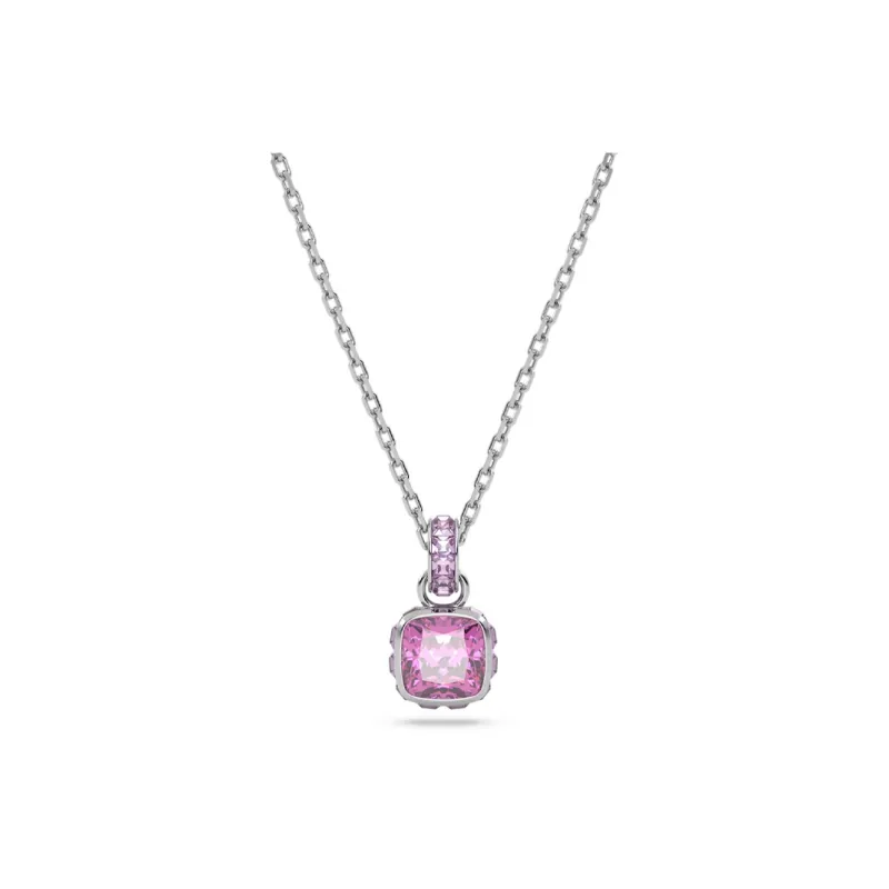 Swarovski Birthstone Necklaces Women's Purple-0