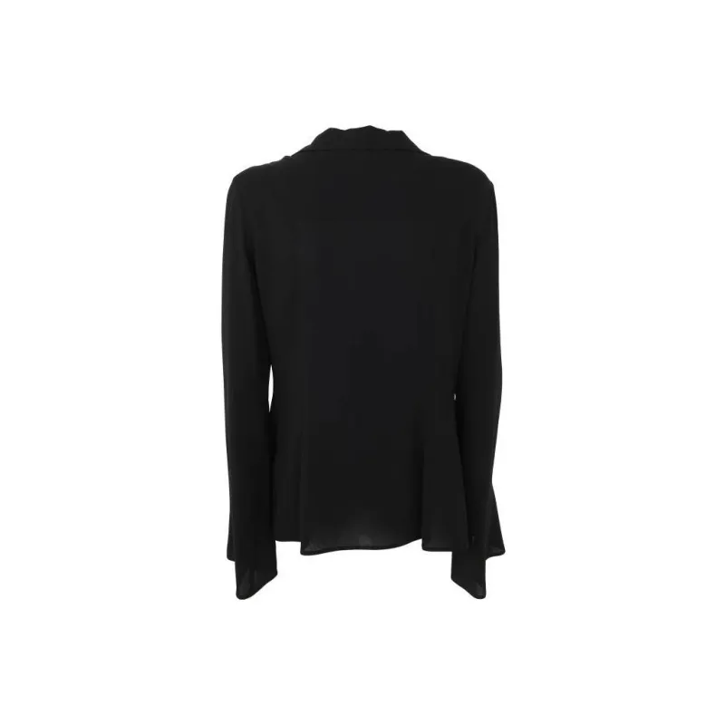 Blumarine Flared Sleeve Buckled Top-1