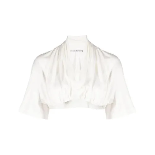 Alexander Wang Crop Tops Women's White