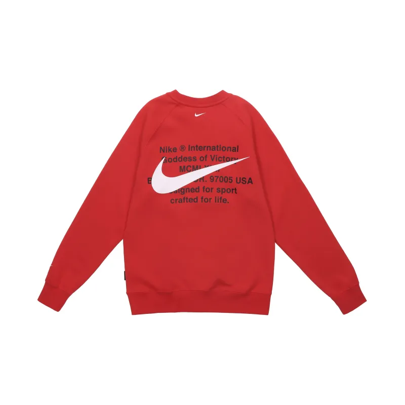 Nike Sweatshirt Winter Men's Red-1