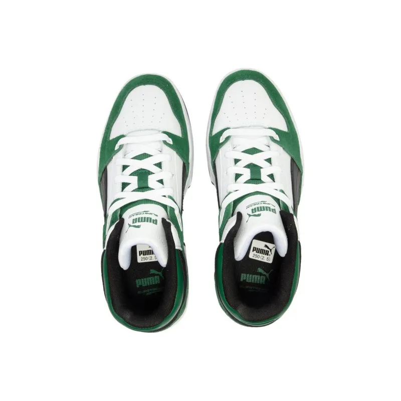 PUMA Slipstream Hi Heritage 'White Green Black'-3