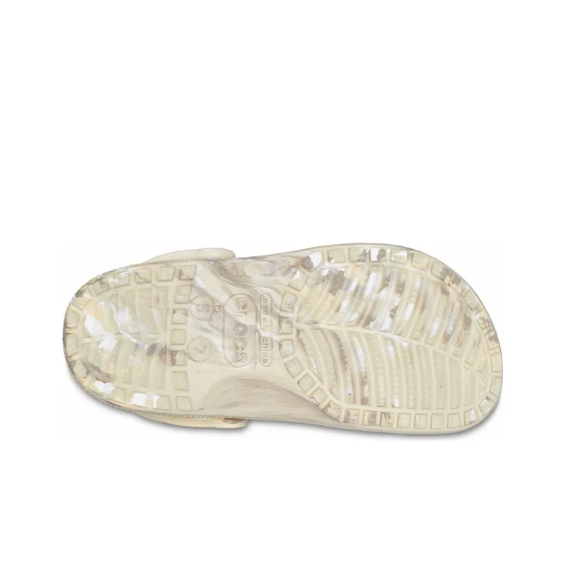 Crocs Classic Marbled Clog 'Bone & Multi'-5
