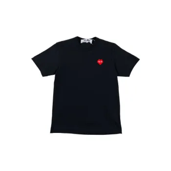 CDG Logo patch Cotton T shirt