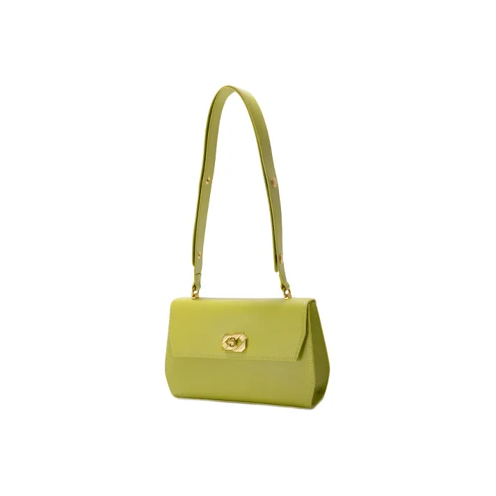 GXFMOD Cow Leather Small Square Bag Underarm Shoulder Bag Medium Size Women's Multicolor-1