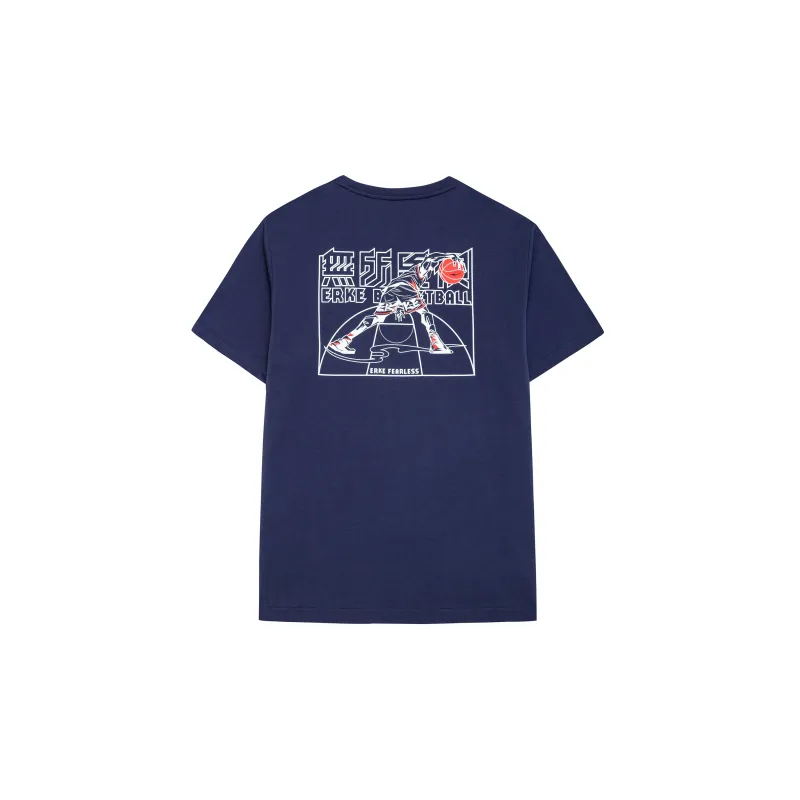 Erke T Shirts Men Dusty Light Purple-0
