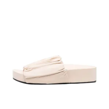 JIL SANDER Leather Platform Sandals