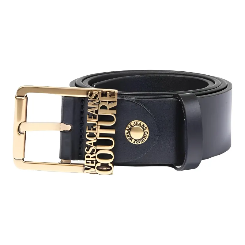 VERSACE Logo plaque Buckle Belt-0