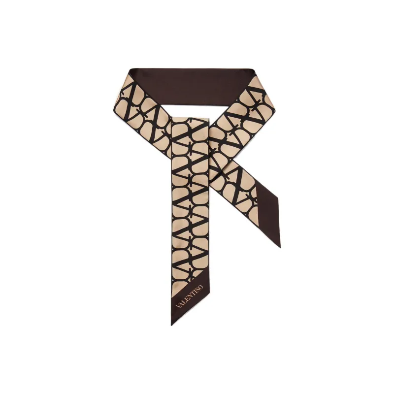 Valentino Toile Iconographe Silk Bandeau Scarf-1