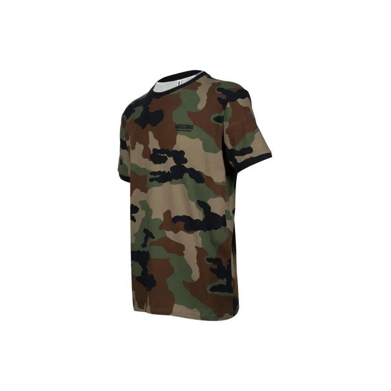 MOSCHINO T-Shirts Men Green-3