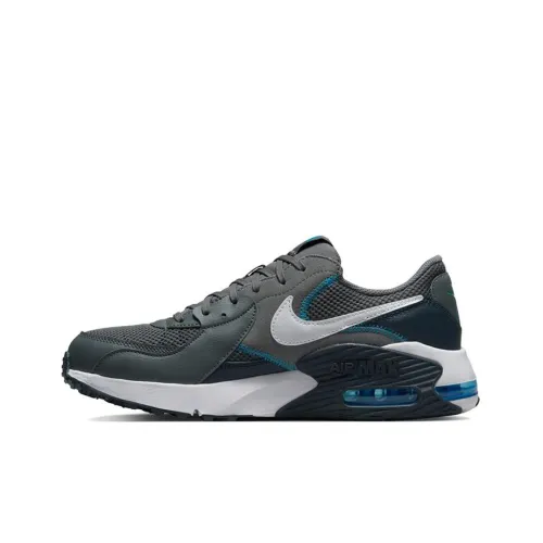 Nike Air Max Excee Casual Shoes Men Low-Top Gray Blue White