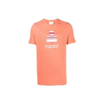 ISABEL MARANT Logo Printed Short Sleeved T Shirt