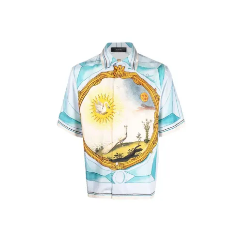 AMIRI Shirts Men Blue