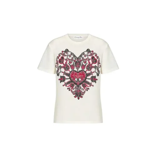 DIOR T-Shirts Women's Off White