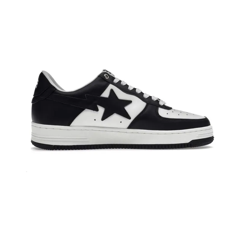 A BATHING APE Bape Sta White Black 2022-1