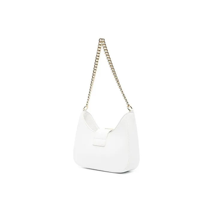 VERSACE JEANS COUTURE Polyurethane Polyester Handbag, Shoulder Bag Women's White-1