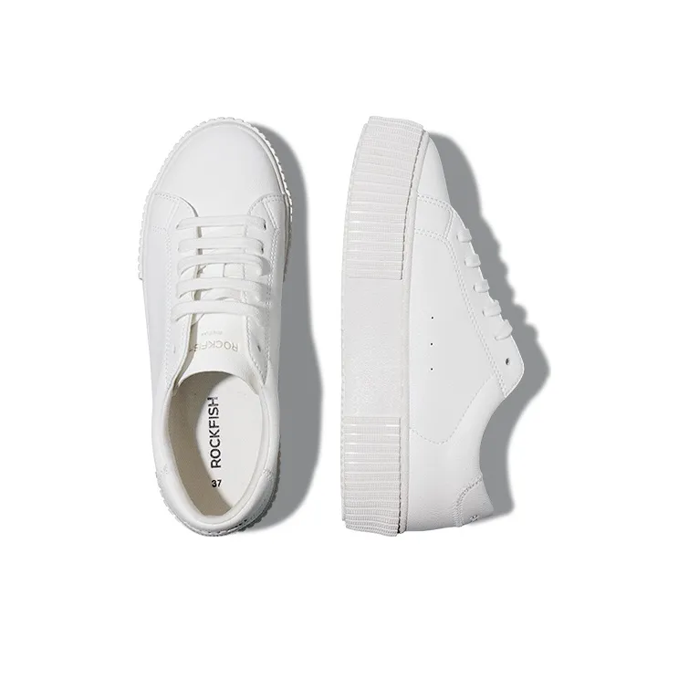 Rockfish Skateboard Shoes Women's White-2