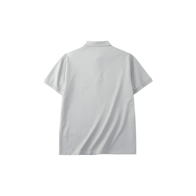 Anta All weather Polo Shirt Men's Gray-1