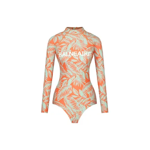 BALNEAIRE One-Piece Swimsuits Women's Coral Orange