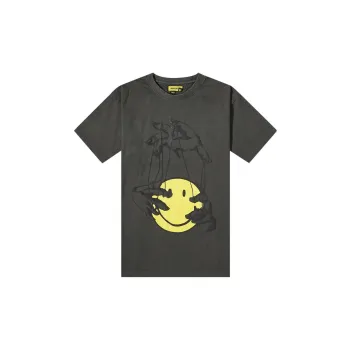 Market Smiley Marionette Tee 'Charcoal'