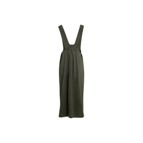 URBAN REVIVO Sleeveless Dresses Women's Olive Green