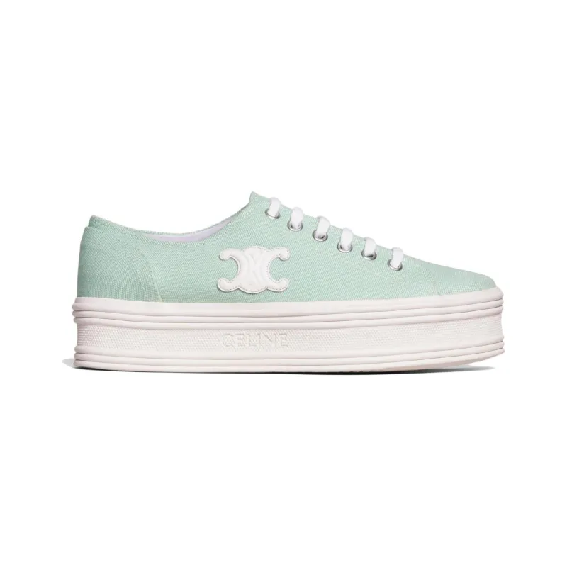 CELINE Jane Low Top Stylish Skateboarding Shoes Women's Green-1
