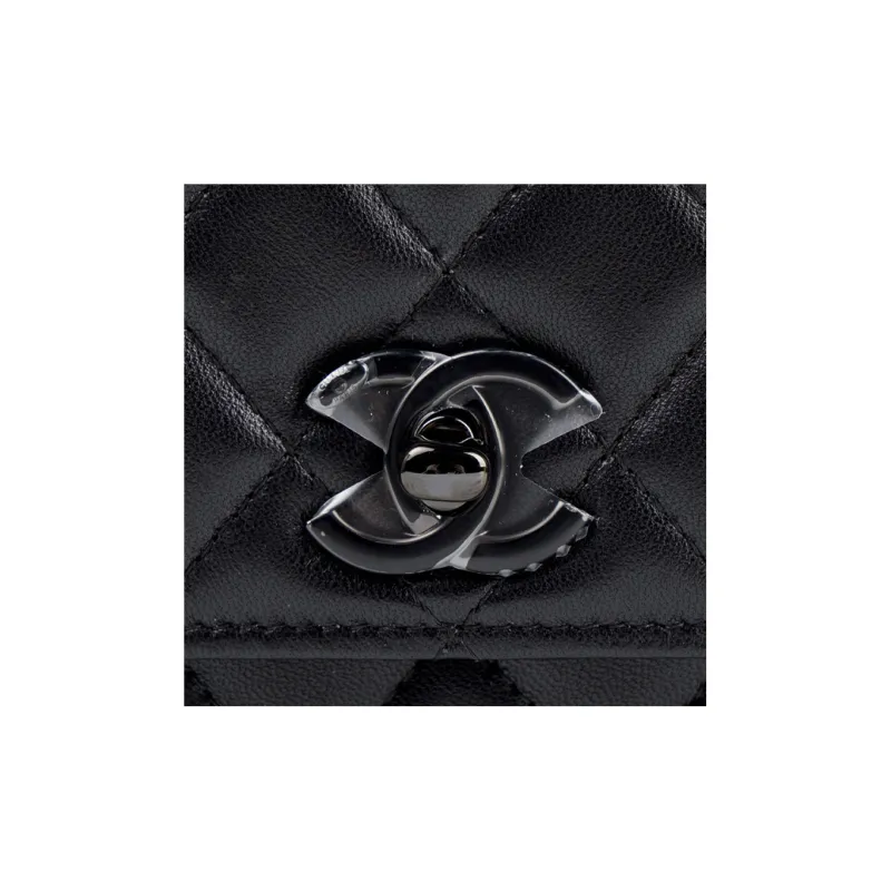 CHANEL Trendy Cc So Black Woc Black-3