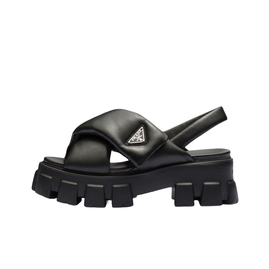 Prada bow sandals best sale