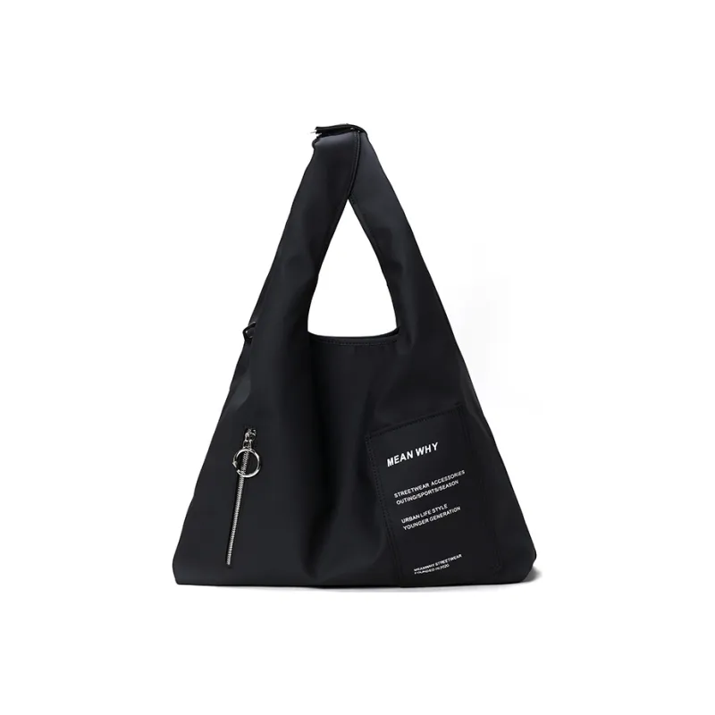 RUIGOR Fabric Tote Bag, Shopping Bag, Shoulder Bag, Handbag Tubas Women's Black/White-1