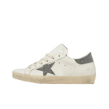 Golden Goose Stylish Skateboarding Shoes Women's White