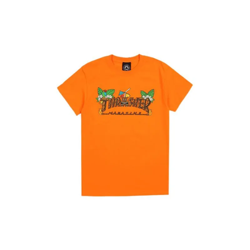 Thrasher T-Shirts Unisex Orange-0