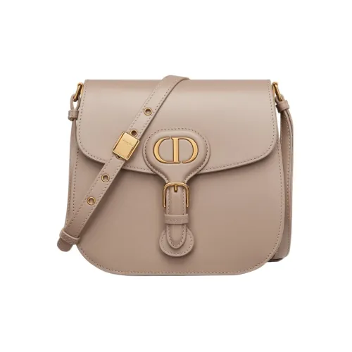 DIOR Bobby Smooth Finish Cow Leather Crossbody Bag Shoulder Bag Women's Hazelnut Berry