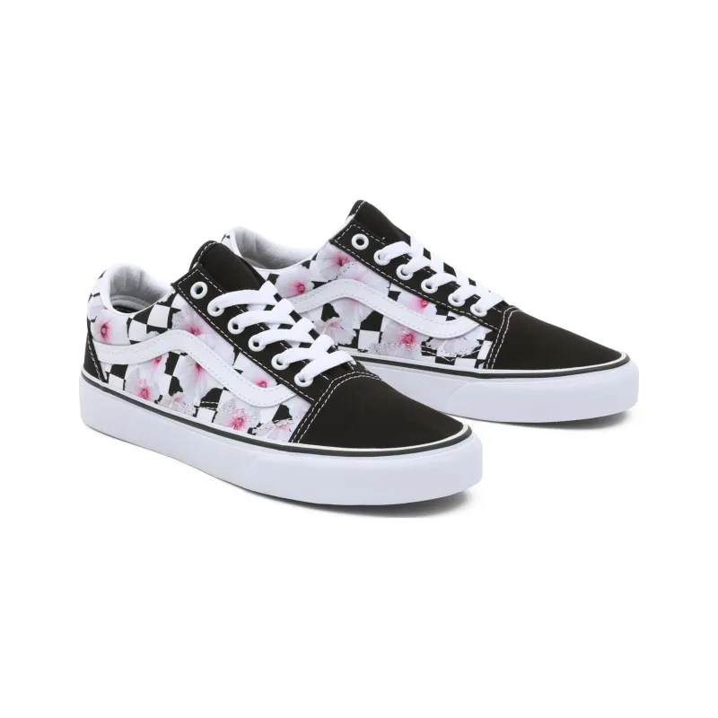 Vans Hibiscus Check Old Skool 'Black'-2