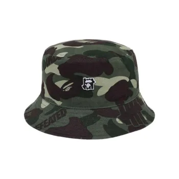 A BATHING APE Bucket Hats Unisex Army Green