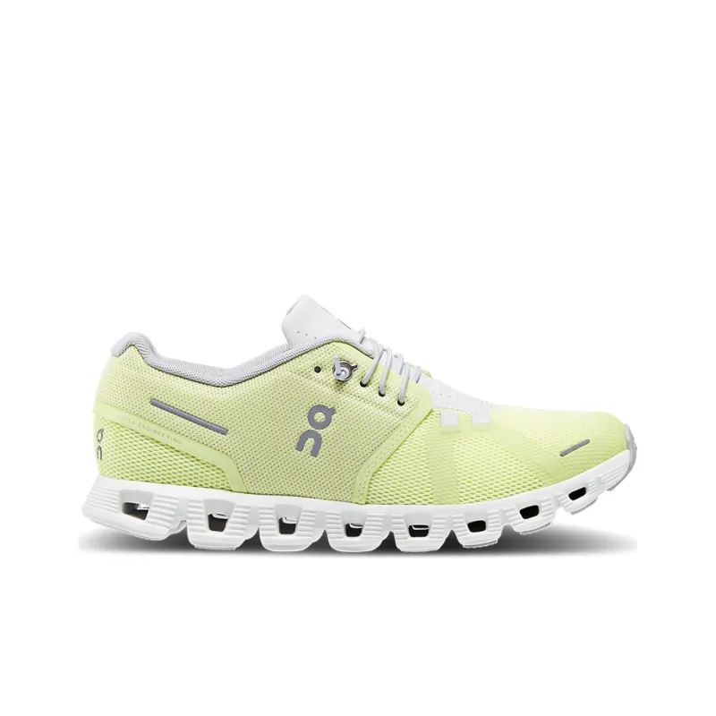 On Running Cloud 5 Yellow Frost Women's-1