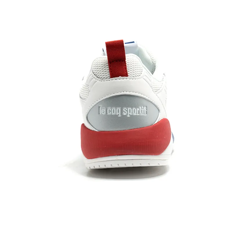 Le Coq Sportif Casual Shoes Unisex Low Top White/Blue/Red-4