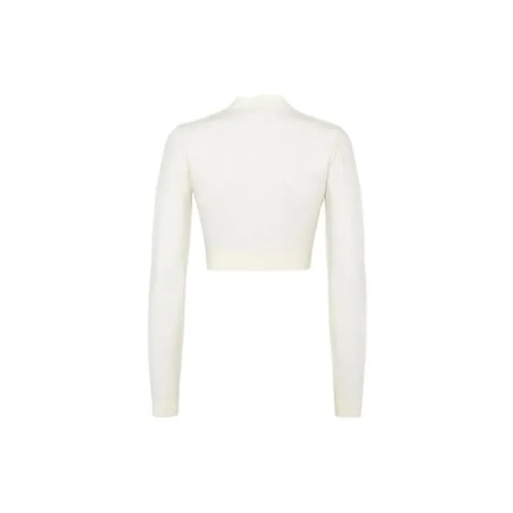 FENDI Crop Tops Women's White-1